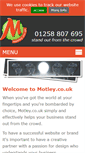 Mobile Screenshot of motley.co.uk