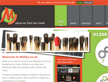 Tablet Screenshot of motley.co.uk